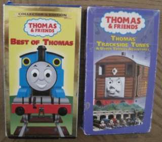 LOT 13 VHS Videos THOMAS THE TRAIN TANK ENGINE FRIENDS PERCY GORDON 