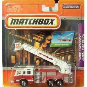  Matchbox Pierce Velocity Aerial Fire Truck Toys & Games
