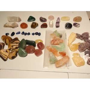 Mineral Collection Set; Sorted and Labeled 50+ Specimens & Dozens of 