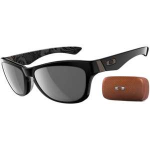 Oakley JUPITER LX Black/Grey Sunglasses Wayfarer Style  