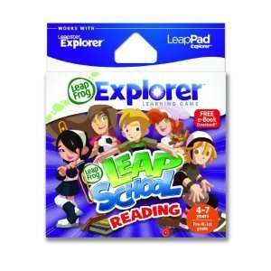  LeapFrog Explorer Learning Game LeapSchool Reading (works 