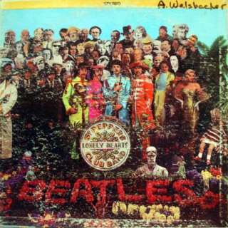 beatles sgt peppers lonely hearts club band label capitol records 