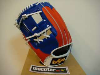 HATAKEYAMA Pro 12 Fielder Baseball Glove Blue Red LHT  