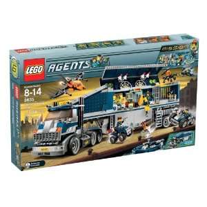  LEGO Agents Mobile Command Center Toys & Games