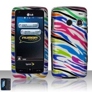   Rubber Touch Phone Protector Hard Cover Case for LG Rumor Touch LN510