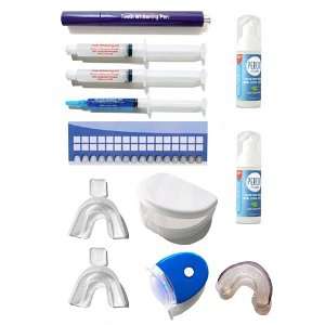 Whitening Kit with Tooth Whitener Pen, 36% Whitener Gel, Plasma Light 