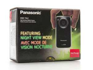 Panasonic 1080p HD HM TA2 Red Mobile Camcorder Sealed 3 TouchScreen 