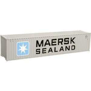   HO 40 Standard Container, Maersk Sealand #1 (3) Toys & Games