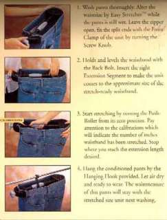 Stretch Your Tight Jeans with the WAISTBAND STRETCHER 728942510028 