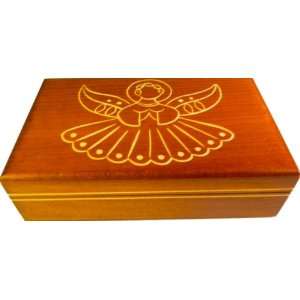 Wooden Box, 5050, Traditional Polish Handcraft, Light Lrown Box with 