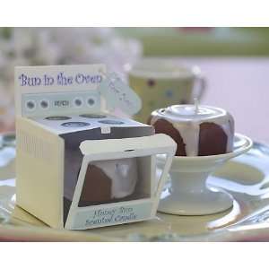 baby shower favor bun in the oven scented candle set 