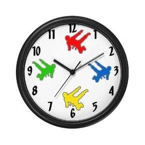  Martial Arts Flyers Wall Clock