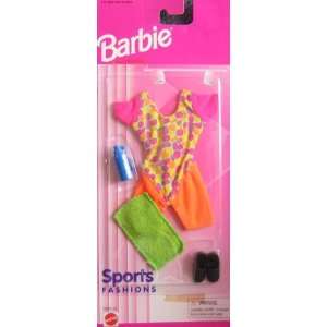  Barbie Sports Fashions (1996 Arcotoys, Mattel) Toys 