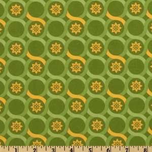  44 Wide Deer Valley Meadow Lace Tarragon Fabric By The 