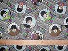 The Beatles All You Need is Love Faces Heads Cotton Quilt Fabric BTY 