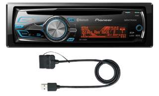 PIONEER DEH 6400BT Car CD  Bluetooth Stereo iPod iPhone + CA IW.51 
