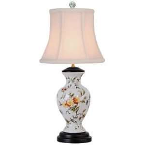  Azaleas Mini Vase Porcelain Table Lamp