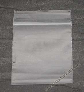 1000 2x2 Plastic 2 Mil Poly Zipper Bag Zip Lock 2 x 2  