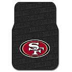 San Francisco 49ers NFL Black Universal Car Floor Mat  
