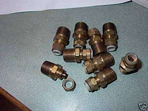 BRASS COMPRESSION TUBE FITTINGS  
