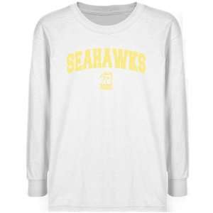   Wilmington Seahawks Youth White Logo Arch T shirt