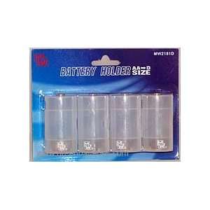  Battery Adapter   Converter AA to D   set of 4 Camera 