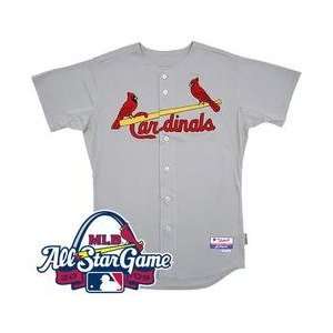  St. Louis Cardinals Authentic Road Cool Base Jersey w/2009 