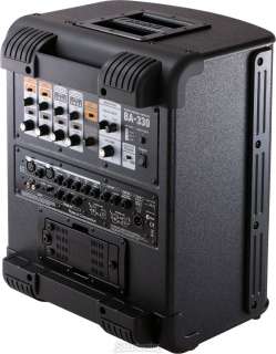 Roland BA 330 Portable Stereo Digital PA System Features