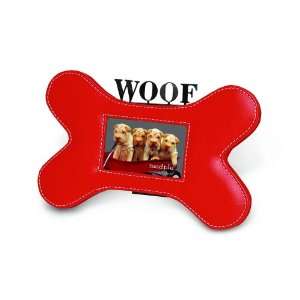  Mud Pup Red Pleather Bone Frame