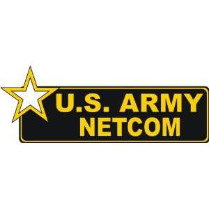  United States Army NETCOM Bumper Sticker Decal 6 6 Pack 