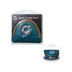  Team Golf NFL Miami Dolphins   Mallet Putter Cover Sports 