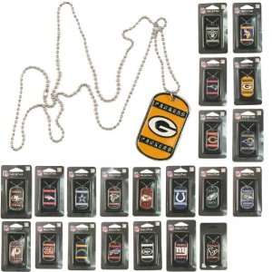  NFL Team Dog Tags / Neck Tags (34 Length Chain) Sports 