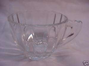 Heisey Clear Crystal Crystolite Punch Bowl Cup Marked  