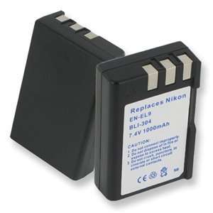   mAh Black Digital Camera Battery for Nikon D60 DSLR