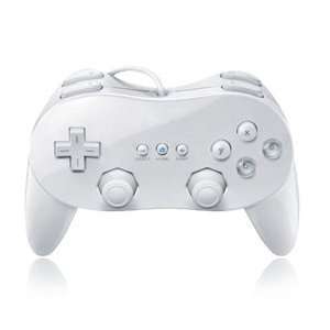  New Classic Pro Controller For Nintendo Wii White Video 