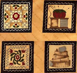 HOMETOWN QUILTS GOLD Blocks Set #1 + FREE Quilt Pattern  