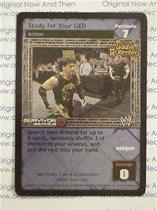Raw Deal WWE SS2 Eddie Guerrero Study for Your GED  