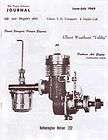   Pioneer Hetherington Meteor Engine Collectors Journal 1969 plane RC