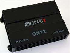 MB Quart Onyx ONX1.1000D 1000W RMS Class D Mono Car Amplifier Amp ONX 