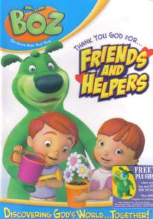 NEW Sealed Christian Kids DVD BOZ Thank You God for Friends and 