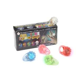  Gelstone Light Up Rings   1 ring, assorted colors Toys 