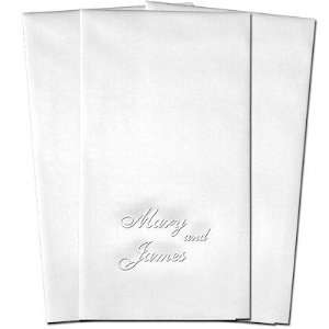   Personalized Embossed Guest Towels (Duet) 