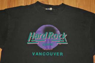   BLACK HARD ROCK CAFE VANCOUVER CANADA LIVE MUSIC ROCK N ROLL  