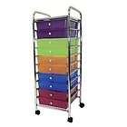 10 drawer kitchen storage organizer rolling cart shelf returns 