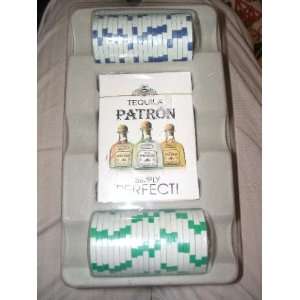  Tequila Patron Simply Perfect Poker Cards and 40 heavy 