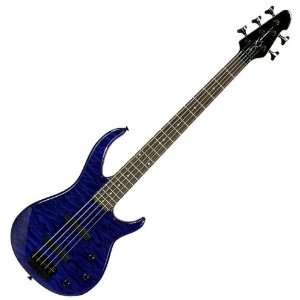  Peavey Millenium 4 BXP 4 String Bass Guitar (Trans Blue 