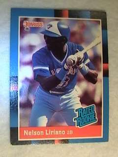 1988 Don Russ/Leaf #32 Nelson Liriano Rated Rookie Jays  