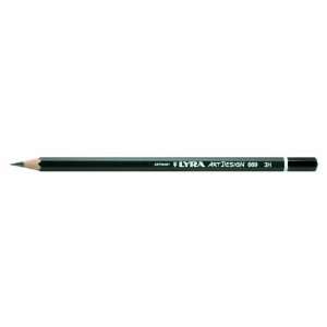   Design Drawing Pencil, 3H Lead, 1 Pencil (1110113)