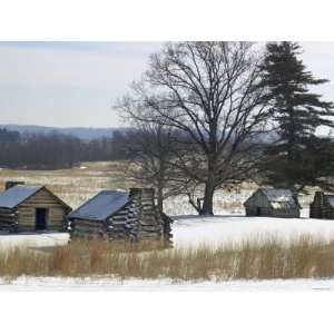   the Valley Forge Winter Camp, Pennsylvania Premium Poster Print, 12x16