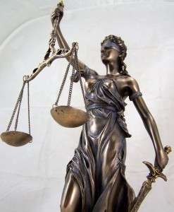 Lady Scales OF Justice Lawyer Statue Gift Law Office  